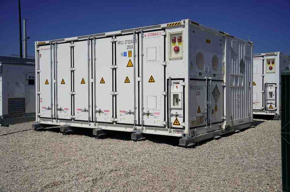 Progetto di battery storage in Calabria