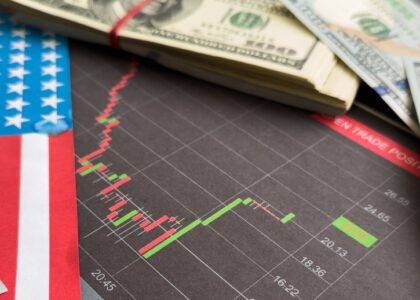Grafico del deficit commerciale USA