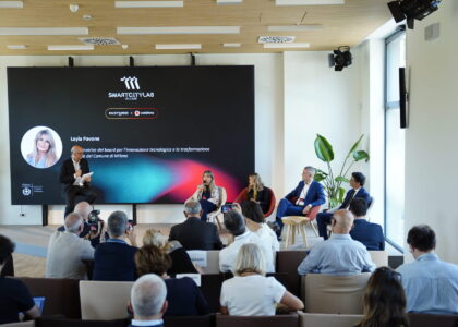 Inaugurazione dell'Innovation Hub di Fastweb e Vodafone a Milano