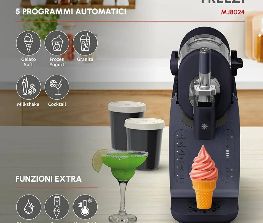 Moulinex Freezi, macchina per gelati