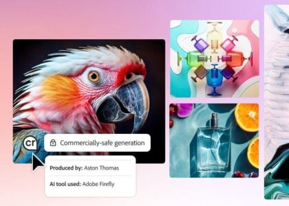 Screenshot di Adobe Firefly
