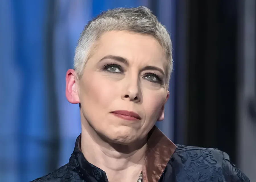 Irene Pivetti in un evento pubblico