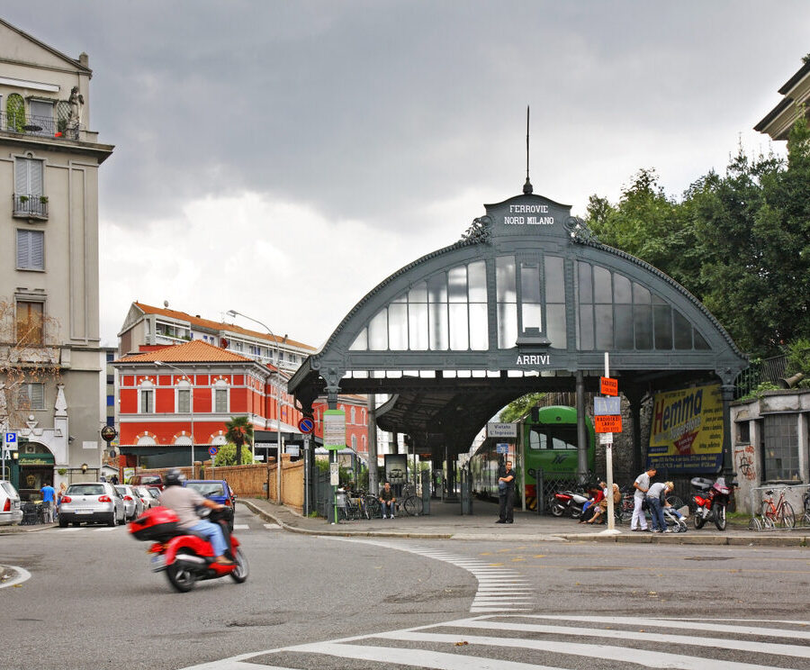 Stazione di Lomazzo dopo la riqualificazione