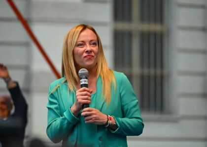 Giorgia Meloni cena NATO Ankara