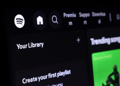 Screenshot dell'assistente conversazionale 'Talk to Spotify'