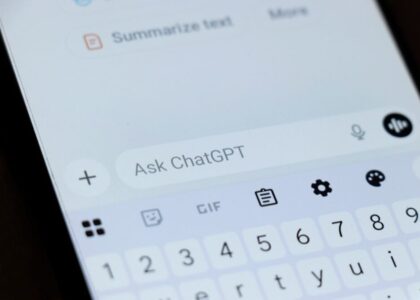 ChatGPT Work su mobile