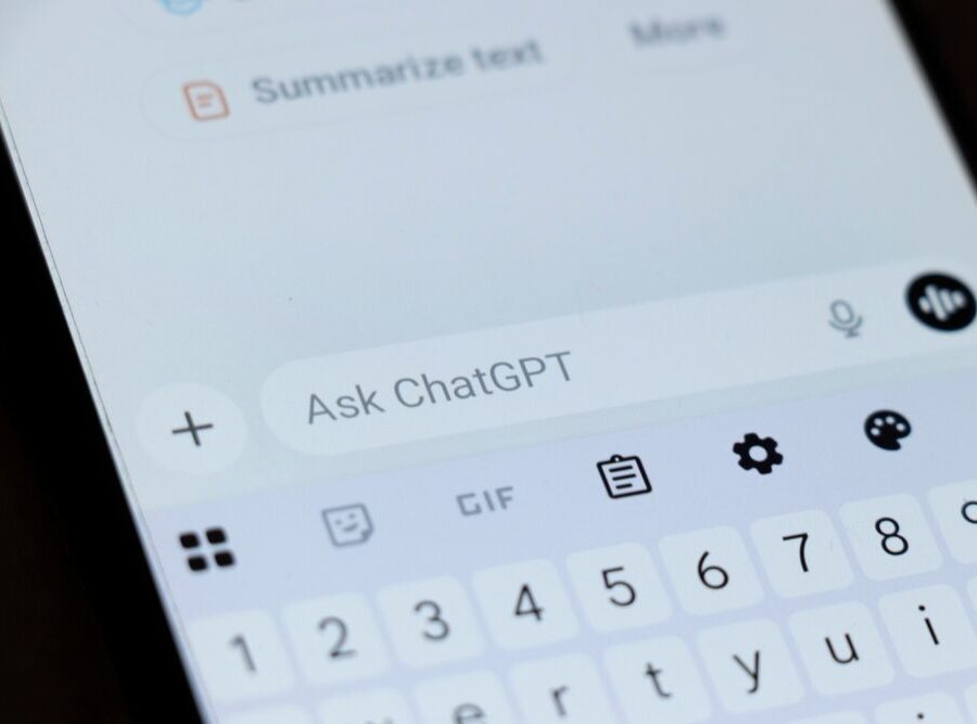 ChatGPT Work su mobile