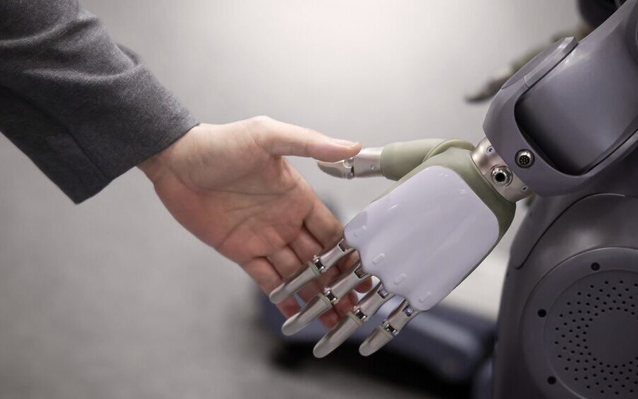 Robot di Enigma in azione