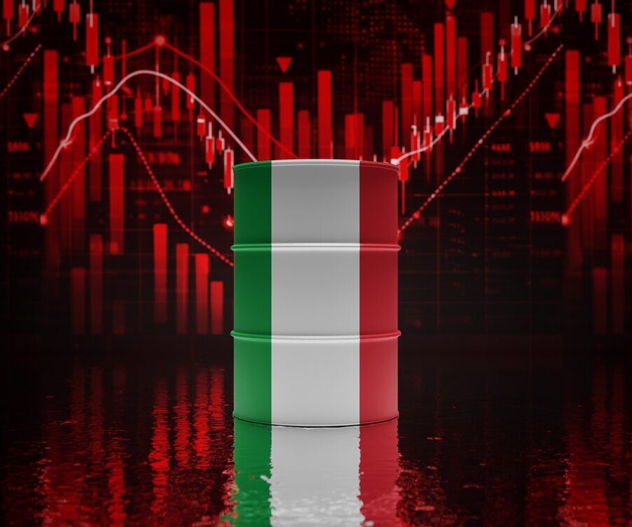 Grafico crescita PIL Italia