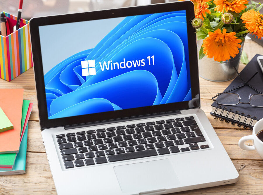 Screenshot delle Impostazioni rapide di Windows 11 con il test di velocità Internet